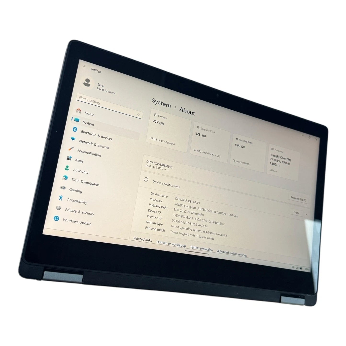 Dell latitude 3310 2-in-1